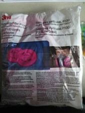 3M Particulate Filter P100 2097/07184 2pk w/ Nuisance Level Organic Vapor Relief