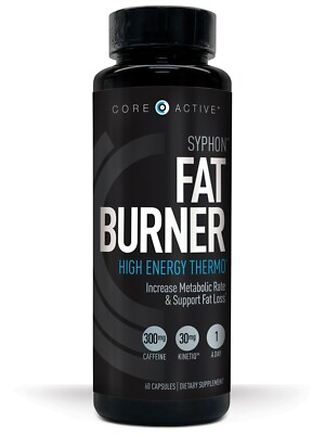 Core Active Thermogenic Fat Burner - Keto Friendly Weight Loss Supplement Pills