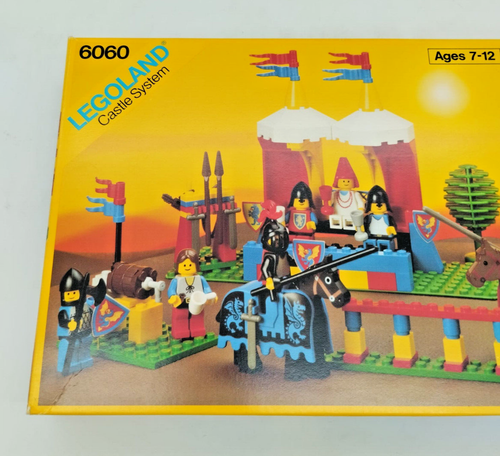 LEGO 6060 Castle Knight's Challenge MIB NEW VERY GOOD RARE 6086 6080 Vintage - Picture 3 of 22