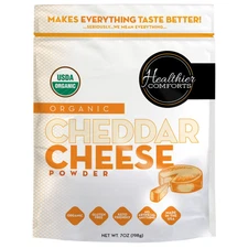 Organic Cheddar Cheese Powder | Gluten Free, Keto-Friendly, Non-GMO, Antibiot...