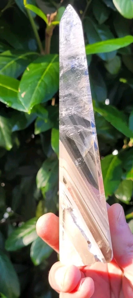 Bergkristall, Bergkristall Obelisk AA Spezial Qualität, Teil-poliert / 287g - Bild 2 von 4