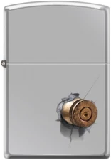 ZIPPO Bullet Shell, High Polish Chrome, New in Box