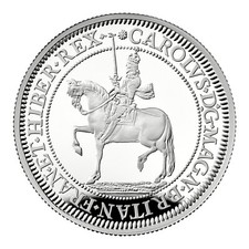 2 oz Silver Proof British Monarchs (6) - King Charles I £5 UK 2023 Royal GB