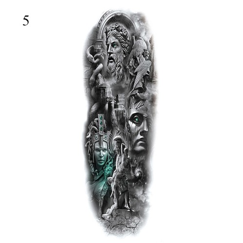 Pegatina tatuaje temporal impermeable tatuaje falso arte corporal brazo hombres mujeres niños niñas - Imagen 17 de 223
