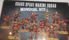Warhammer 40000 Chaos Space Marines Individual Bits 2006 New Part Bits Box Spare