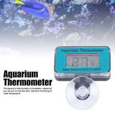 New Waterproof Digital LCD Thermometer Temperature Meter With Suction Cup For JJ