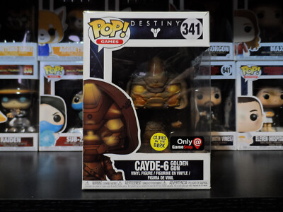 Funko POP! Destiny Cayde-6 Golden Gun #341 Glow in the Dark