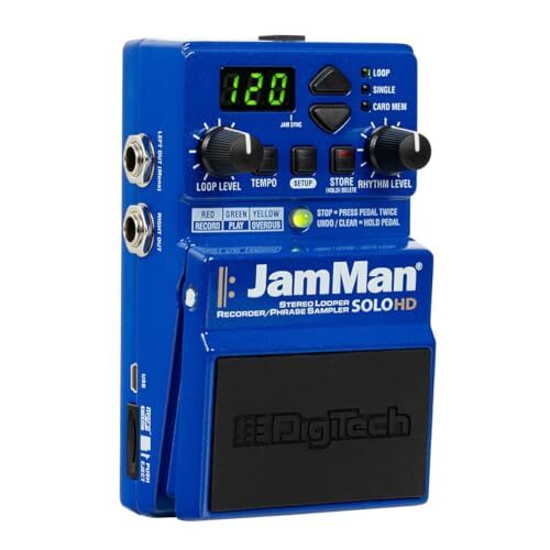 DigiTech JamMan Solo HD Stereo Looper, Recorder/Phrase