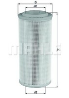 Knecht Mahle Luftfilter Audi LX 1595