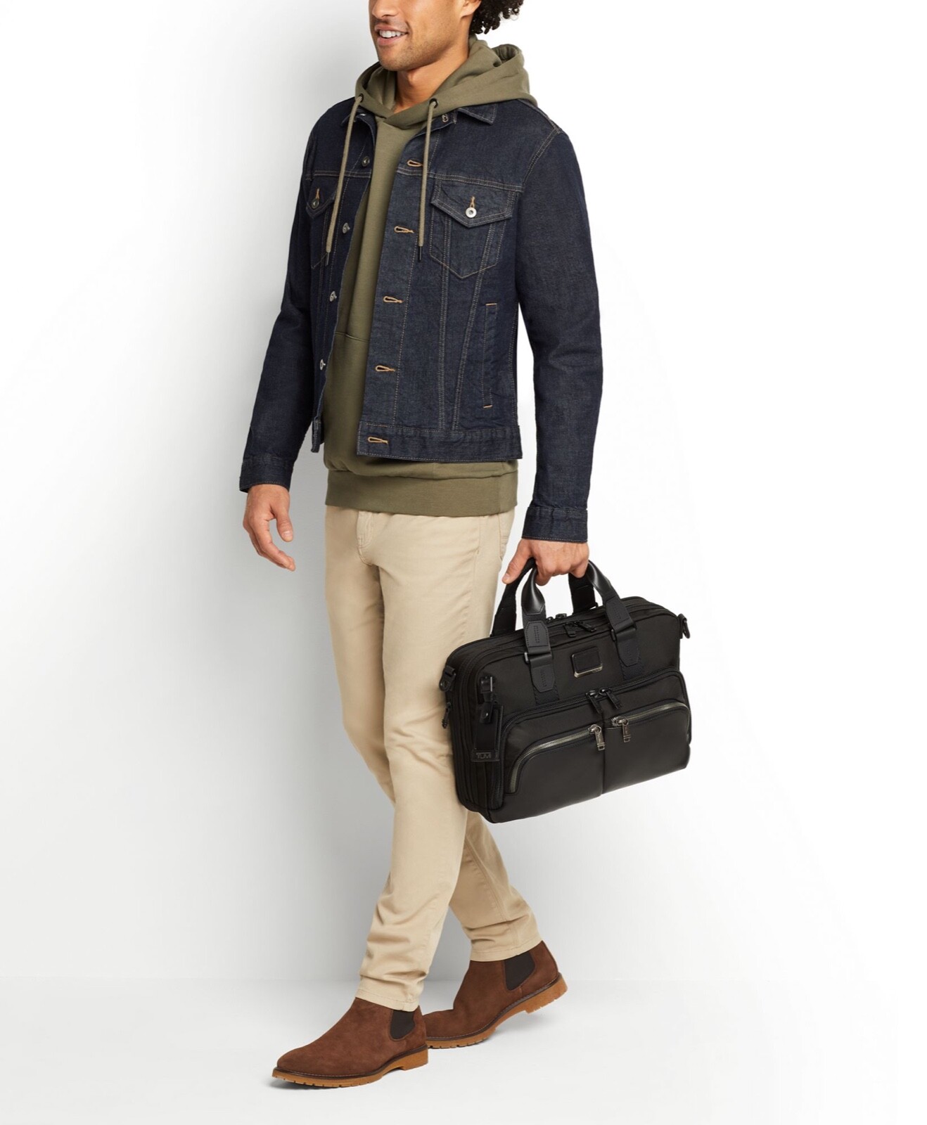 tumi albany leather