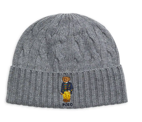 polo ralph lauren polo bear beanie