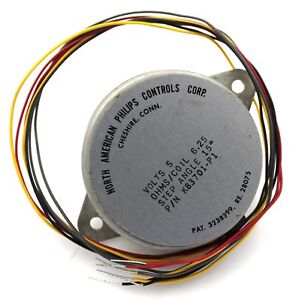 North American Philips Control 15deg Stepper Motor 28M072 North American Philips Control 15deg Stepper Motor 28M072