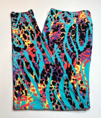 NEW LuLaRoe TC2 Leggings COLORFUL Wild LEOPARD Spot Jungle CORAL REEF Tiger HOT