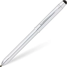 Cross Tech3+ Multifunction Pen W/ Stylus Glossy Chrome New in Box
