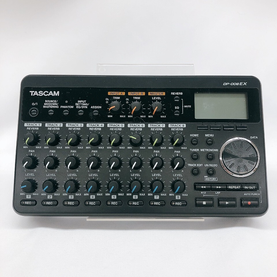 TASCAM　DP-008EX Amazon.com: TASCAM DP-008EX 8-Track Digital Pocketstudio