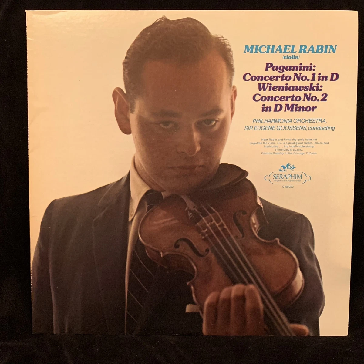 MICHAEL RABIN violin - PAGANINI & WIENIAWSKI Concertos