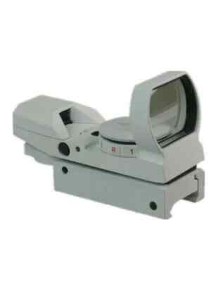 White Color Holographic Reflex Red/Green Dot Sight 4 Reticles Picatinny/Weaver