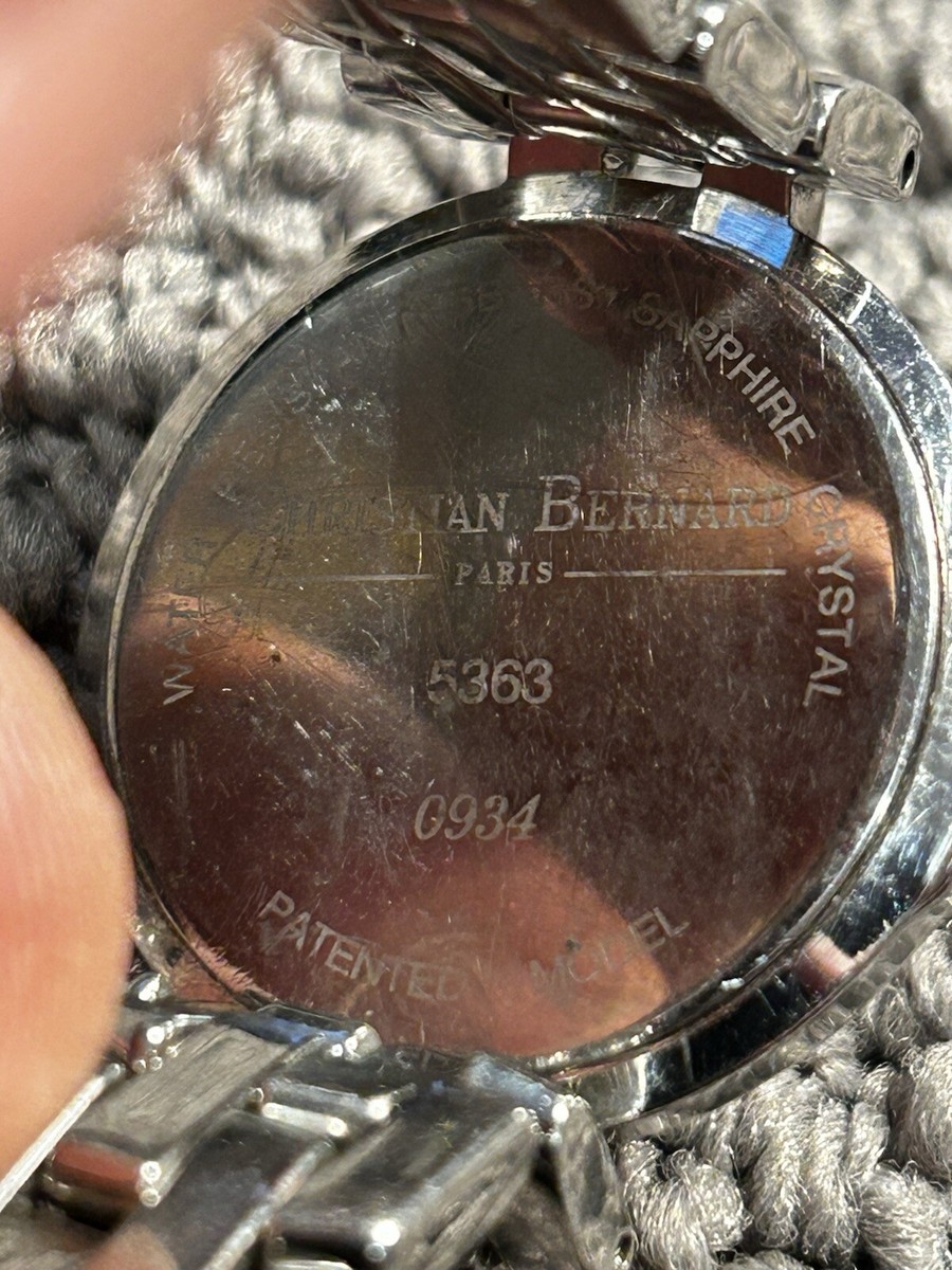 Christian Bernard Paris Watch New Battery Unisex | eBay