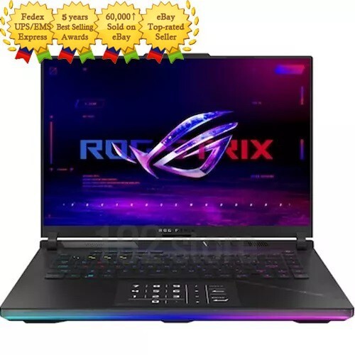 ASUS ROG Strix Scar 18 G834JZR-R6014W 18" RTX4080 1TB 32GB Win11 Gaming Laptop - Picture 1 of 5