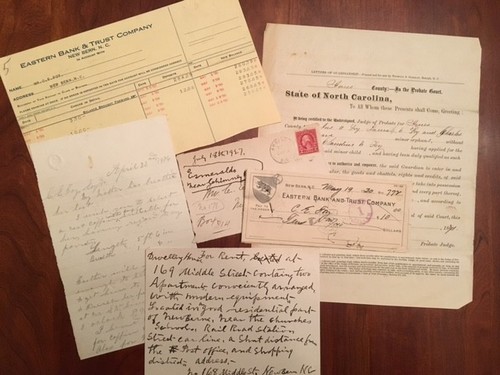 1926-1930 New Bern NORTH CAROLINA Store Ledger FOY Family, Bristol Plantation NC - Picture 2 of 9
