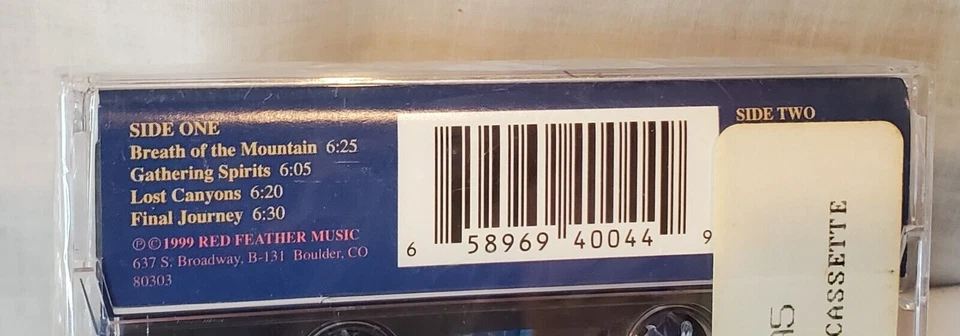 Spiritlands By John Huling Musical Visions From The Southwest Tape Cassette 99' - Imagem 3 de 3