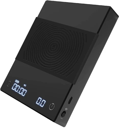 Coffee Scale Basic+Scale Coffee Scale with Timer,2000 Grams, Black…