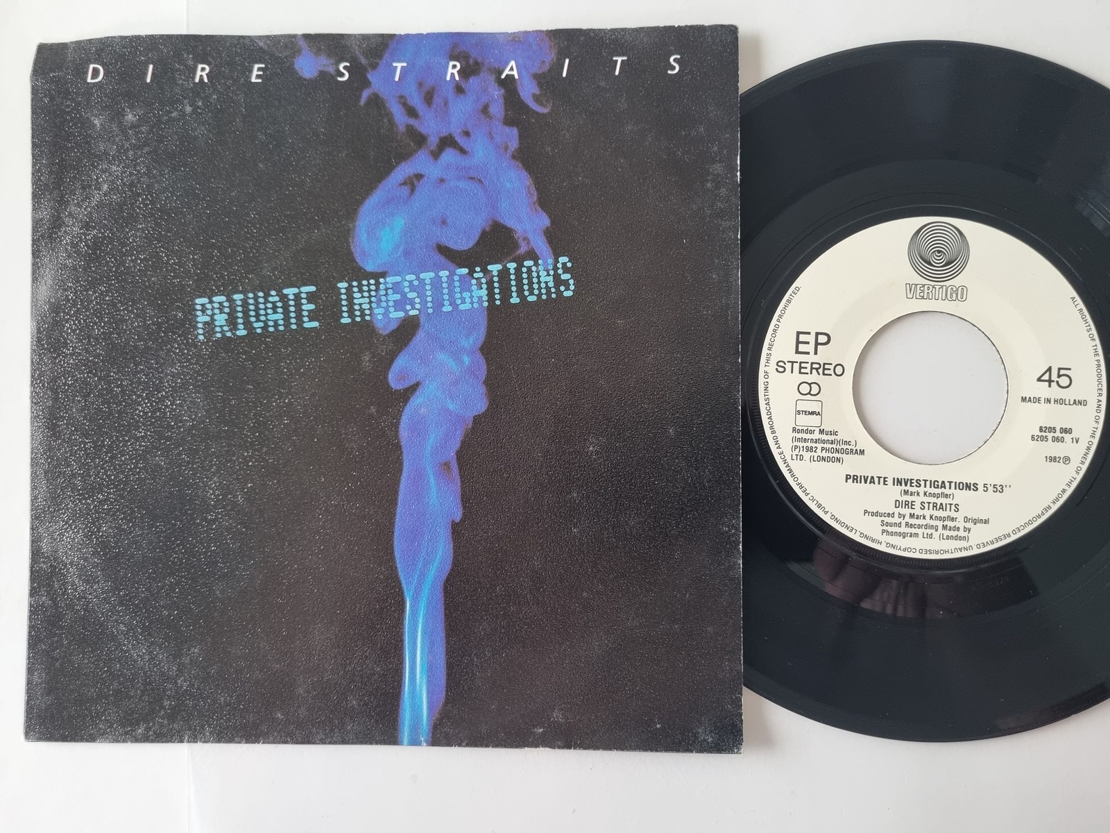 Dire Straits - Private Investigations 7'' Vinyl Holland