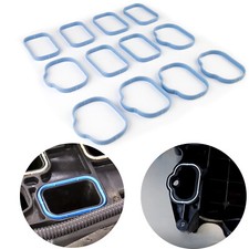 12X Intake Manifold Plenum Lower Upper Gaskets For Chrysler Jeep Dodge Ram 3.6L