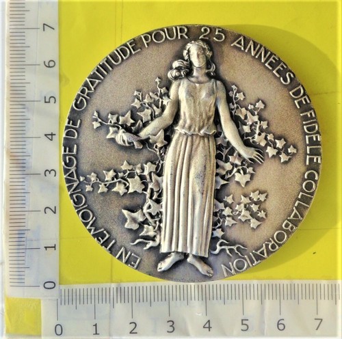 Medalla Francia La Populaire Ø 69,0 mm -152,0 gr - Imagen 7 de 8