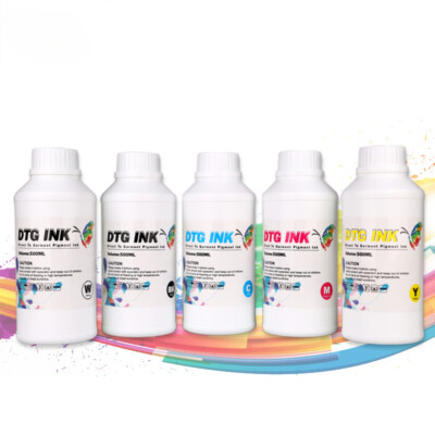 For Eps 4720 5113 I3200 Xp600 L800 L1800 Printhead Printer Dtg Textile Ink 5pc