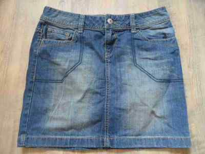 Esprit beautiful denim mini skirt denim skirt size 30 W. NEW 717