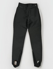 Vintage 80  s Profile Stirrup Ski Pants Size 8 Regular Black