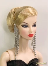 Earrings For Fashion Royalty Integrity Poppy Parker NuFace Dolls Jewelry Crystal