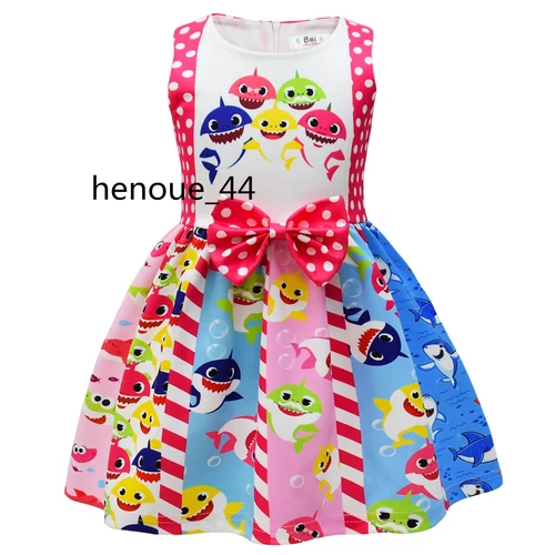 minnie stitch Cartoon Bowknot Dress Skirt Princess Party Birthday Fancy girl - Picture 49 of 69