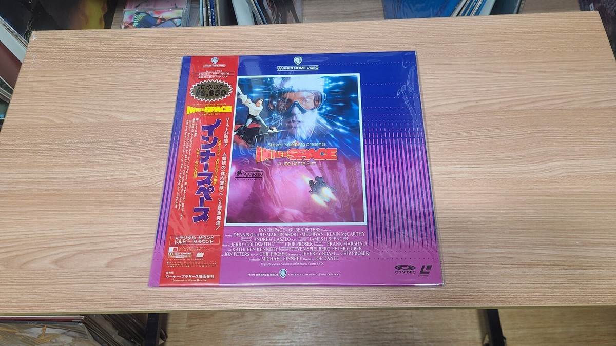 レーザーディスク Innerspace / Laserdisc OBI Insert Japan NJL-11754 / Dennis Quaid