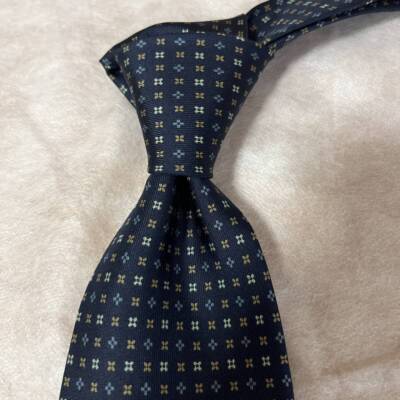 EGCAPPELLI NAPOLI Men s 100% Silk Necktie Luxury Geometric MULTI