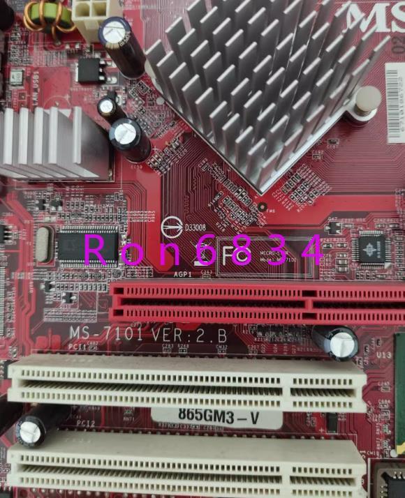 1pc used Msi 865GM3-V MS-7101 VER:2.B mainboard | eBay