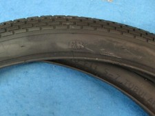 Schwinn Style 26" x 2" x 1-3/4" Brick Tread Black Bicycle Tires S-7 Rims - Set