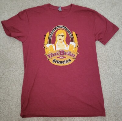 COLORADO MOUNTAIN BREWERY UNI BRAU HEFEWEIZEN T-SHIRT SIZE SMALL
