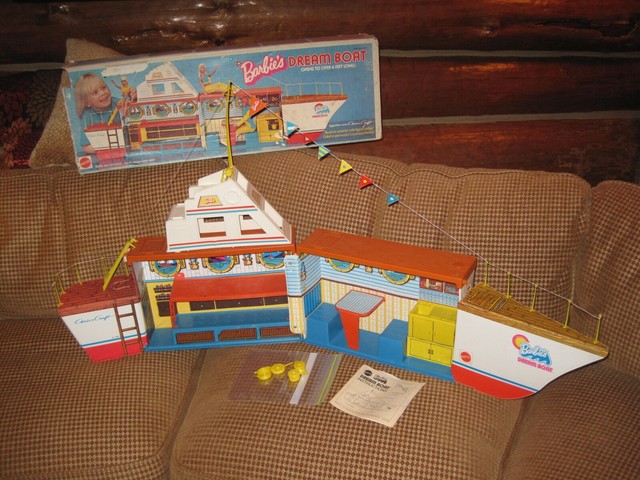 barbie dream boat 1970's