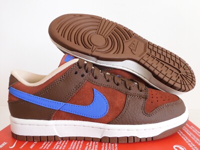 NIKE DUNK LOW RETRO PREMIUM ''MARS STONE'' CACAO WOW-COMET BLUE SZ 6 [DR9704-200]