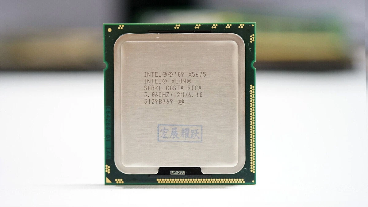 Intel Xeon X5675 3.06Ghz Hexa (6) Core 12MB Cache LGA1366 CPU
