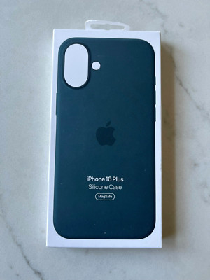 Genuine Apple iPhone 16 PLUS (6.7'') Silicone Case w/Magsafe - Multiple Colors