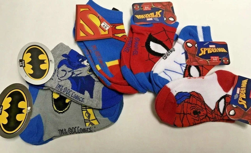 Calcetines tobilleros Marvel Avengers niños 4-6,5-8,5 años, elige tu personaje te lo enviamos gratis Foto 2 de 4