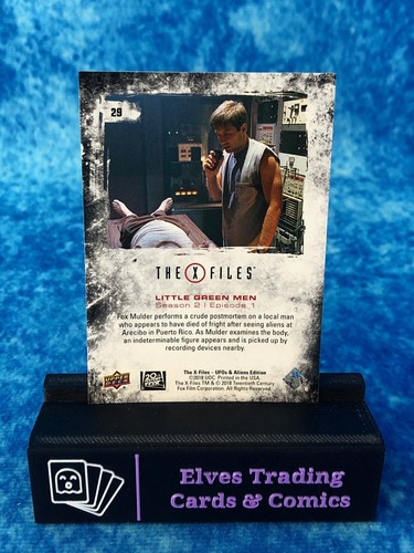 The X-Files: UFOs and Aliens SINGLE Non-Sport Trading card by Upper Deck 2019 - Picture 60 of 202