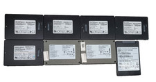 Lot of 8 SSD 128GB 2.5" SATA different brands check the description