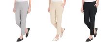 Hilary Radley Women's Pull On Ankle Pant