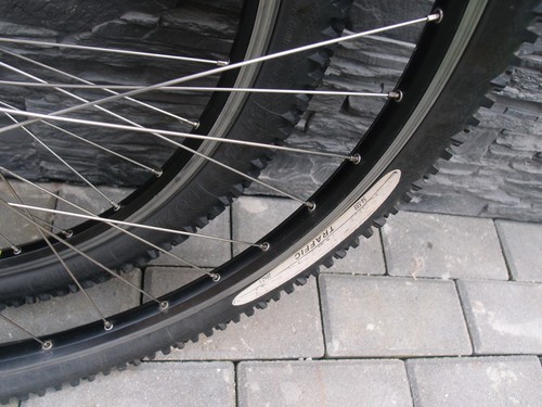 MTB wheels set 26 in ZAC 19 Shimano Deore FH-M510 HB-M510 Continental Traffic - Picture 8 of 21