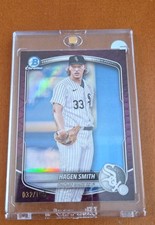 2025 Bowman - Chrome Prospects Hagen Smith BCP-44Fuchsia Reptilian Refractor/199