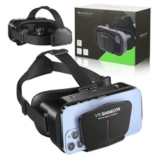 VR SHINECON VIRTUAL REALITY GLASSES Helmet for smartphones *phone not included*